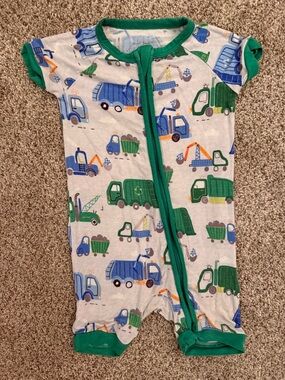 Little Sleepies Clean Up Crew Shorty 6-12 Months